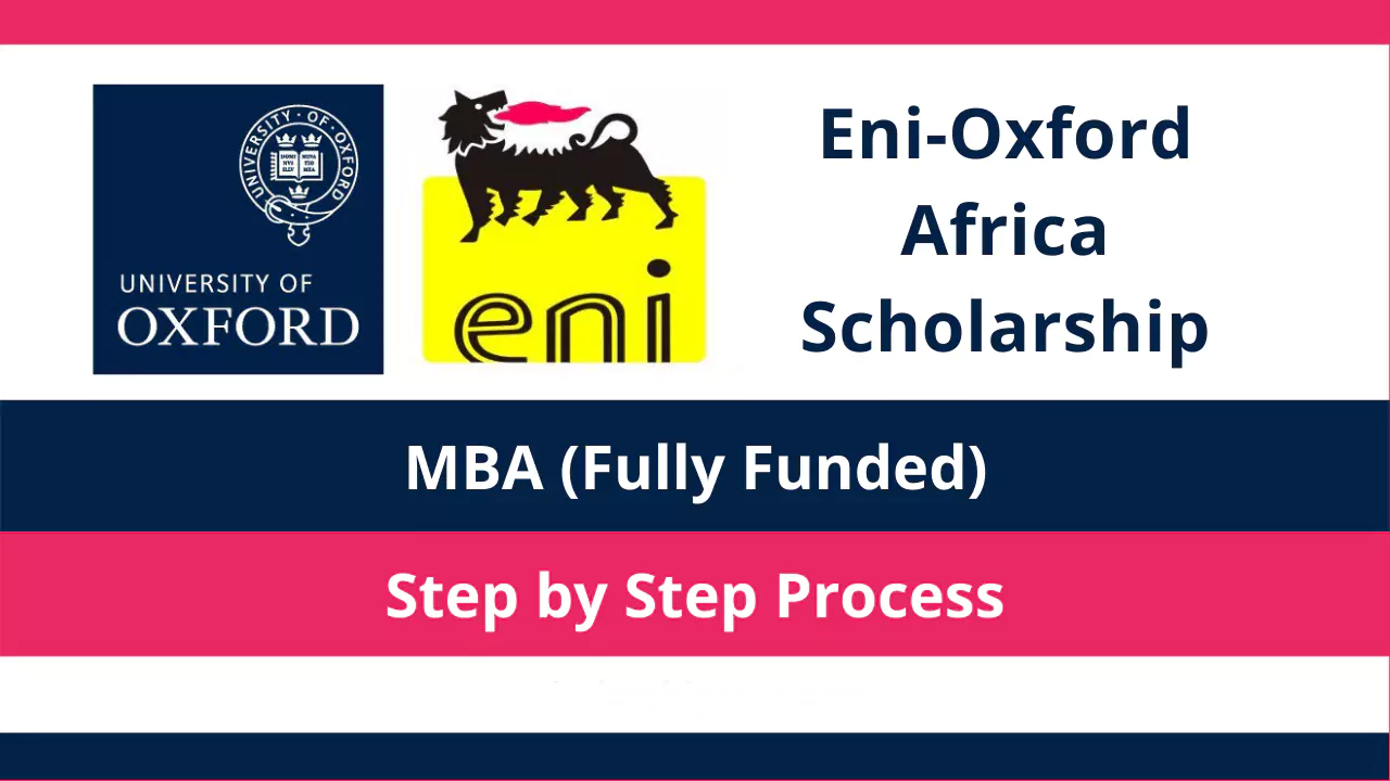 Eni-Oxford Africa Scholarship