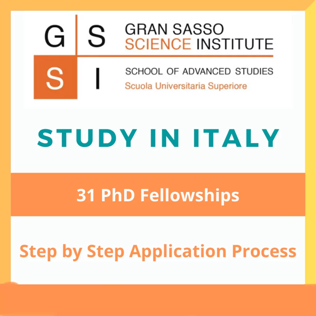 Gran Sasso Science Institute PhD