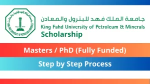 King Fahd University Scholarship