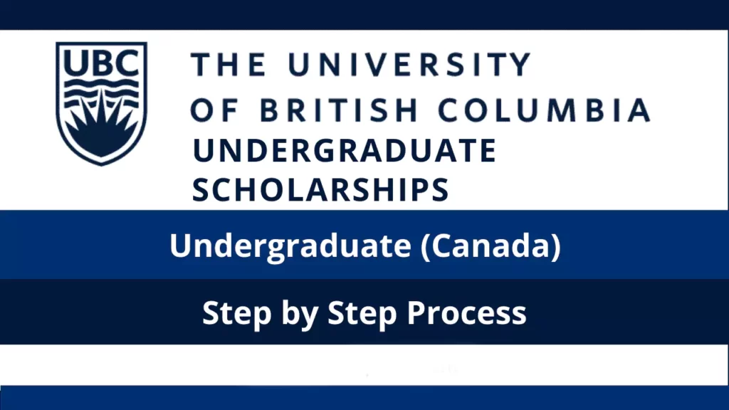 UBC Undergraduate Scholarships