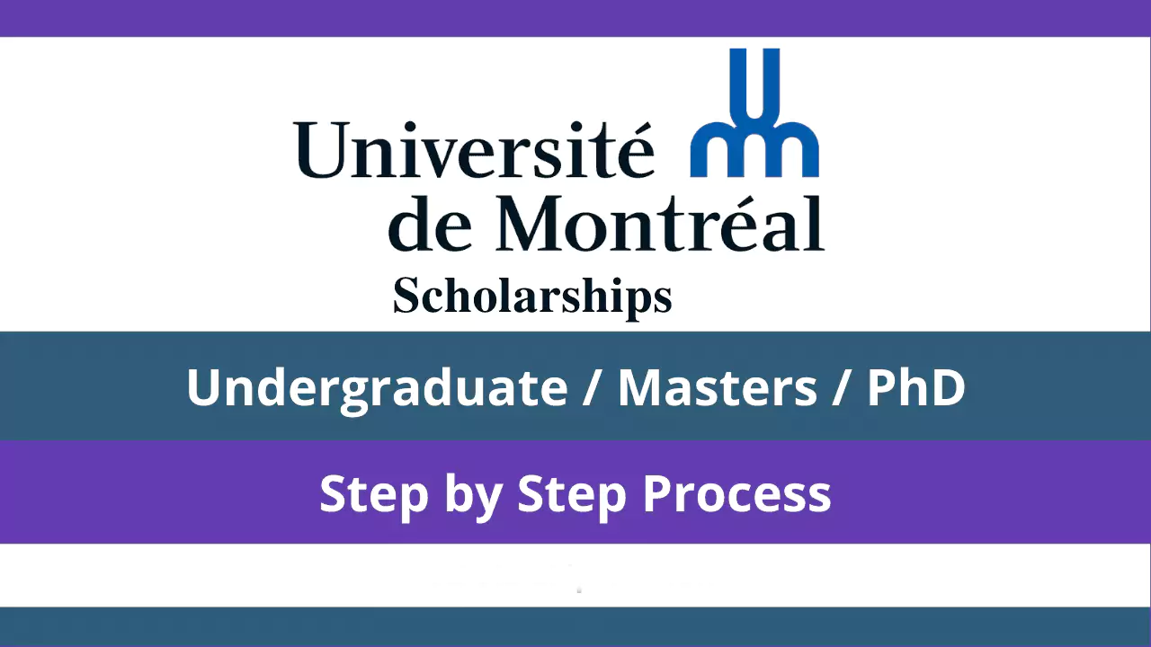 Université de Montréal Scholarships